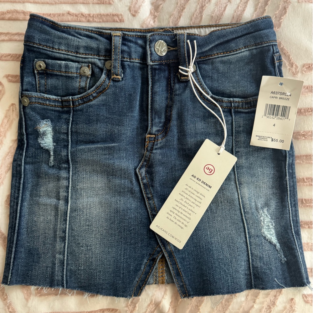 Girls AG denim skirt (NWT!)